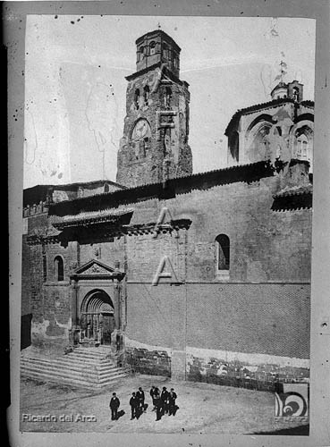 Iglesia de Santa María y Plaza Mayor. Ricardo del Arco y Garay. Tamarite de Litera